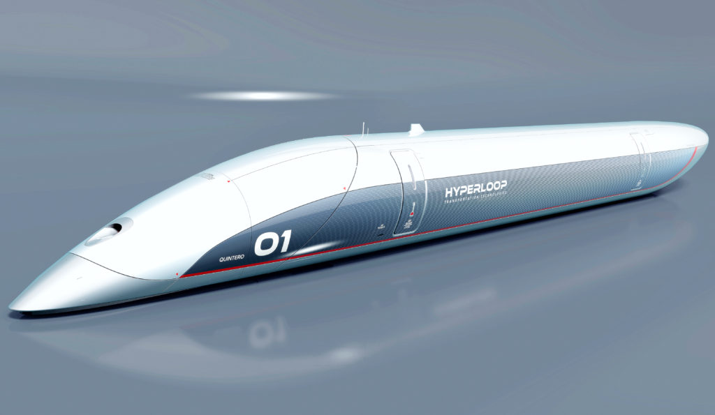 Hyperloop train in Andhra Pradesh
