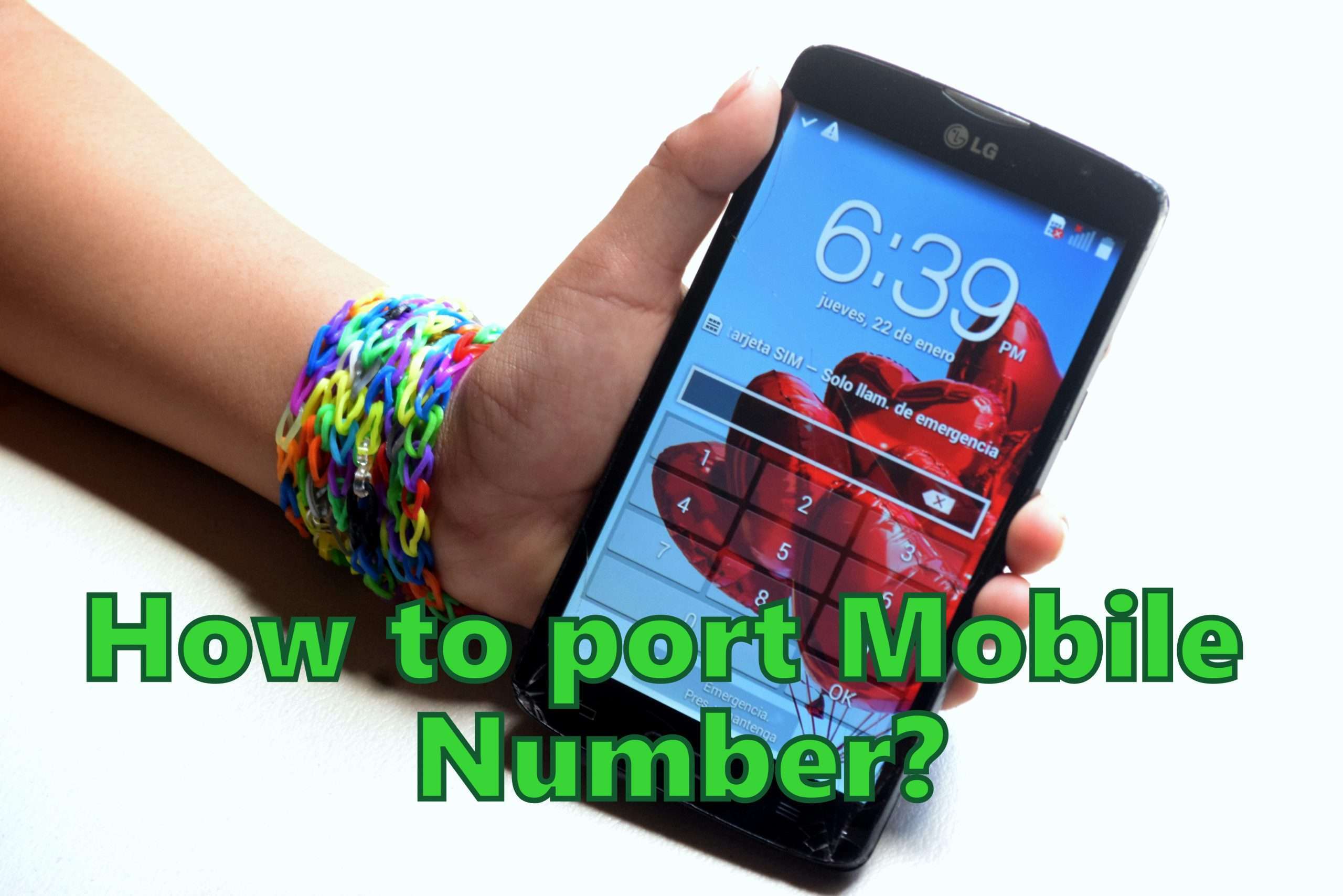 How to port mobile number from one network to other network of same or other telecom circle.